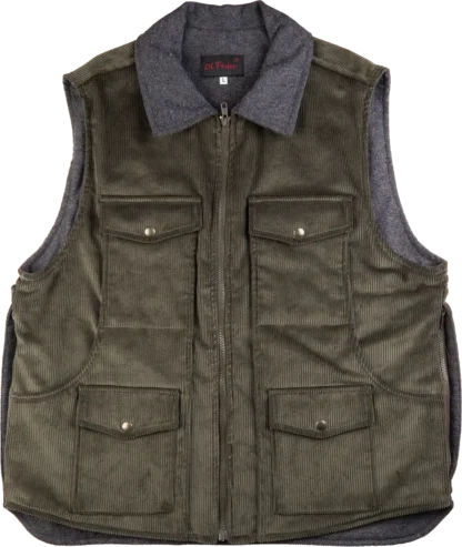 Gilet Velluto con collo