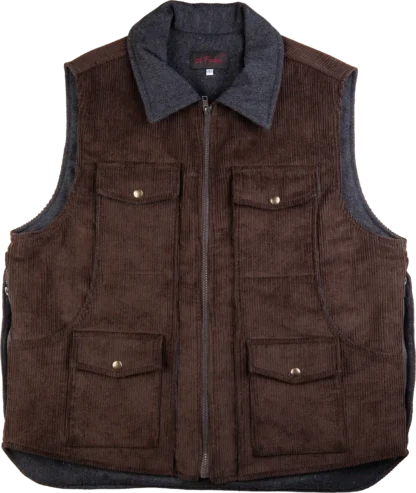 Gilet Velluto con collo